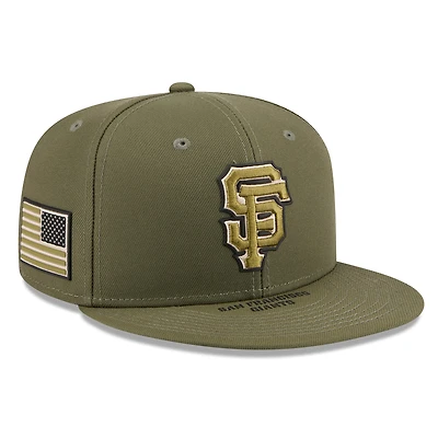 Men's New Era  Olive San Francisco Giants 2026 Armed Forces Day 59FIFTY Fitted Hat