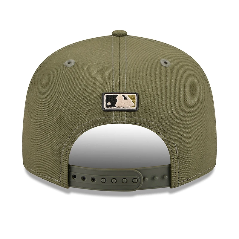 Men's New Era  Olive San Francisco Giants 2026 Armed Forces Day 9FIFTY Snapback Hat
