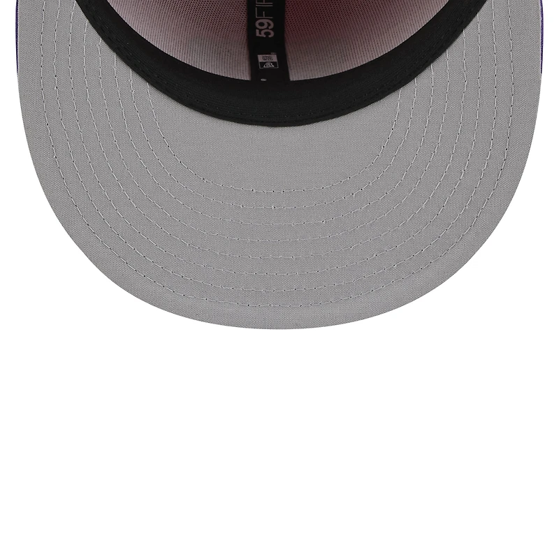 Casquette ajustée 59FIFTY City Connect 2025 des Giants de San Francisco pour homme, orange/violet, New Era