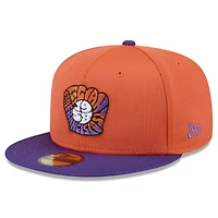 Casquette ajustée 59FIFTY City Connect 2025 des Giants de San Francisco pour homme, orange/violet, New Era