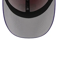 Casquette d'entraînement au bâton City Connect 59FIFTY orange/violet New Era pour homme des Giants de San Francisco 2025