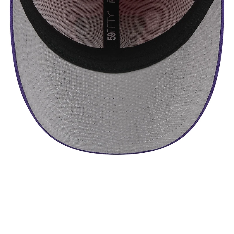 Men's New Era  Orange/Purple San Francisco Giants 2025 City Connect Batting Practice Low Profile 59FIFTY Fitted Hat