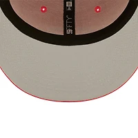 Casquette ajustée 59FIFTY avec logo surligneur Lava Giants de San Francisco New Era rouge pour homme