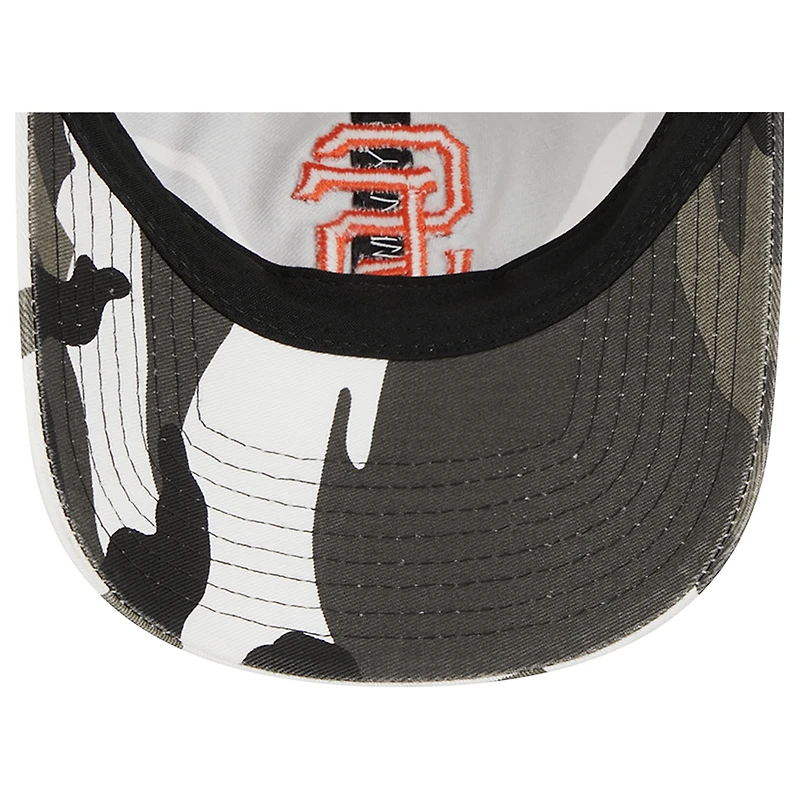 Casquette réglable New Era San Francisco Giants 9TWENTY camouflage foncé pour homme