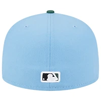 Men's New Era  Sky Blue/Cilantro San Francisco Giants 2002 World Series 59FIFTY Fitted Hat