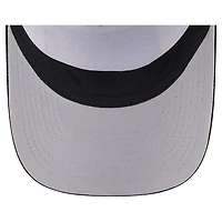 Men's New Era Stone/Black San Francisco Giants Text A-Frame Trucker 9FORTY Hat