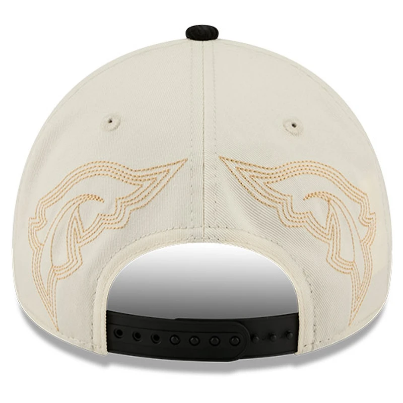 Men's New Era Stone San Francisco Giants Western Stitch 9FORTY A-Frame Adjustable Hat