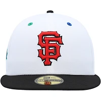 NWE SF GIA WHITE MLB PRIMARY EYES 59FIFTY HATMENHIC