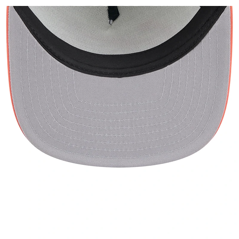 Casquette snapback New Era 9FIFTY blanche/orange pour homme, style rétro, des Giants de San Francisco