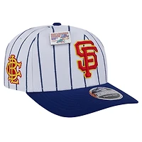Men's New Era White/Royal San Francisco Giants 2024 Big League Chew Original 9SEVENTY Adjustable Hat