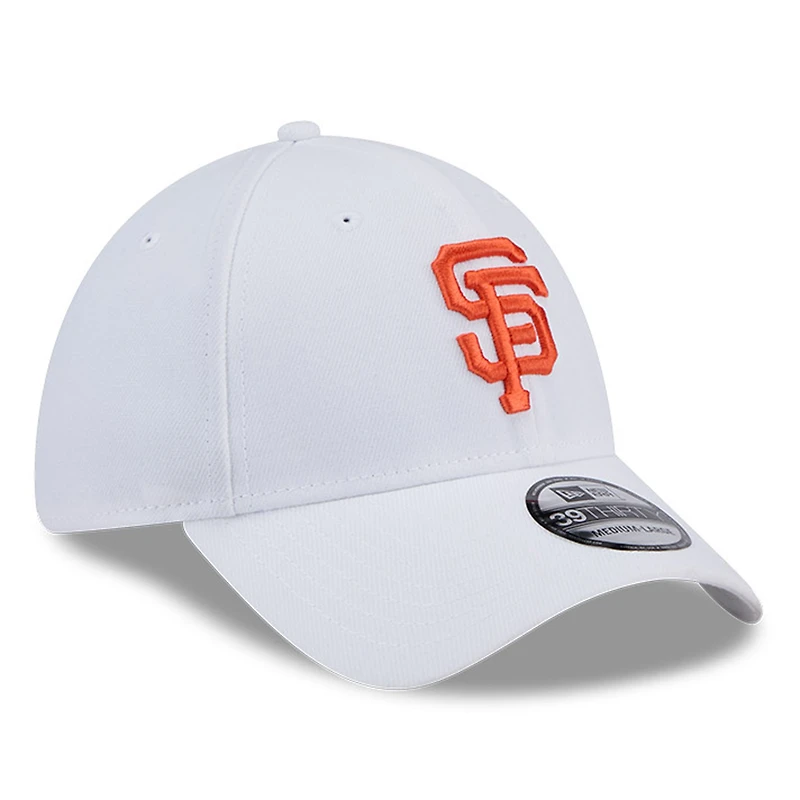 Casquette New Era blanche 39THIRTY Flex des Giants de San Francisco pour homme