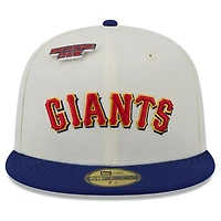 Casquette ajustée 59FIFTY originale blanche Big League Chew des Giants de San Francisco New Era pour hommes
