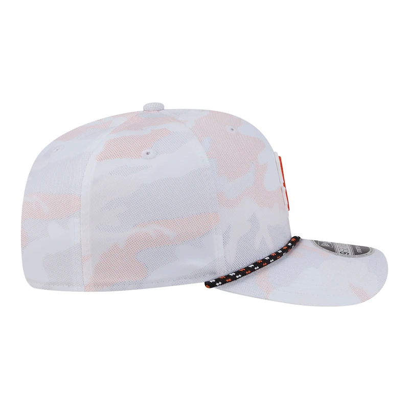 Men's New Era White San Francisco Giants Camo Rope COOLERA 9SEVENTY Adjustable Hat