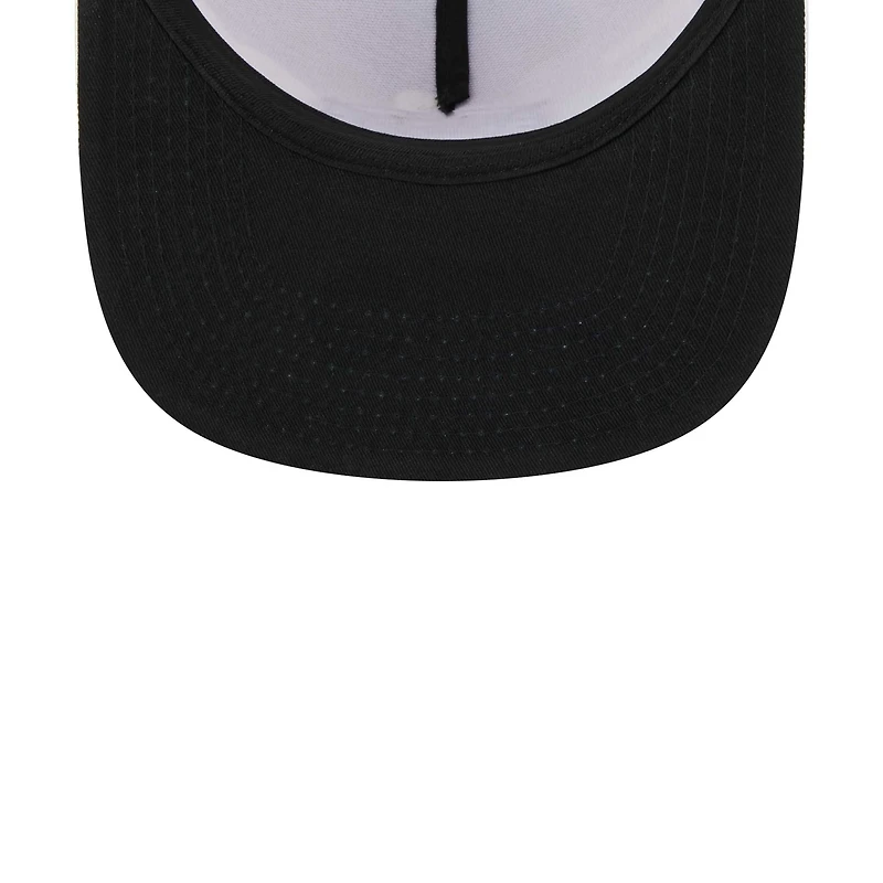 Casquette Snapback 9FIFTY Trucker Snapback avec cadre en A des Giants de San Francisco pour homme, blanche, New Era