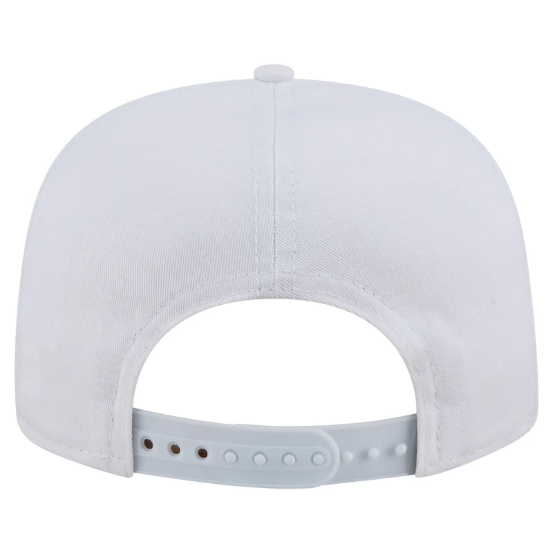 Casquette Snapback Collide Golfer blanche New Era pour homme, motif Giants de San Francisco