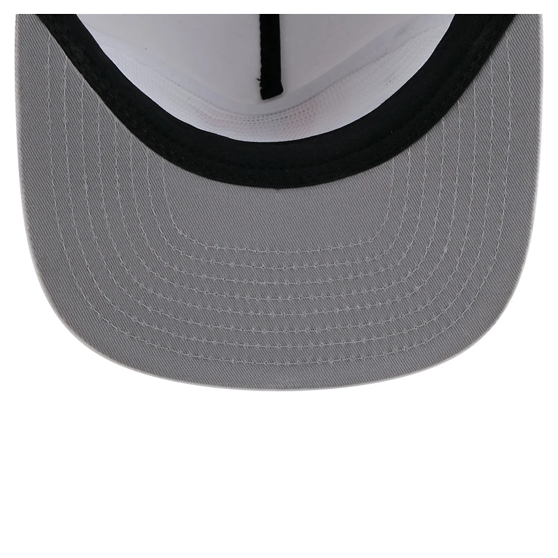 Men's New Era White San Francisco Giants Collide Golfer Snapback Hat