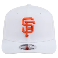 Casquette ajustable COOLERA 9SEVENTY blanche New Era pour homme des Giants de San Francisco