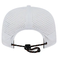 Men's New Era White San Francisco Giants Perforated Golfer Snapback Hat