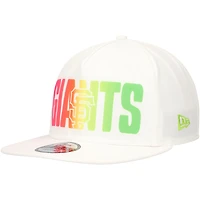 Casquette Snapback Spring Spectrum Golfer New Era pour hommes, blanche, San Francisco Giants