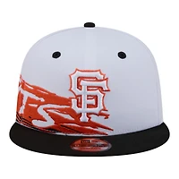 Casquette snapback New Era blanche San Francisco Giants Swept 9FIFTY pour homme