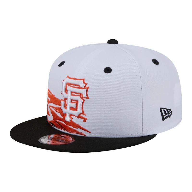 Casquette snapback New Era blanche San Francisco Giants Swept 9FIFTY pour homme