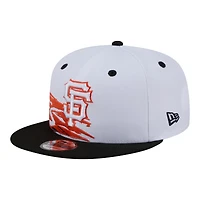Casquette snapback New Era blanche San Francisco Giants Swept 9FIFTY pour homme