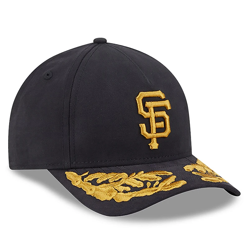 Casquette ajustable A-Frame 9FORTY noire New Era x Alpha Industries pour homme des Giants de San Francisco