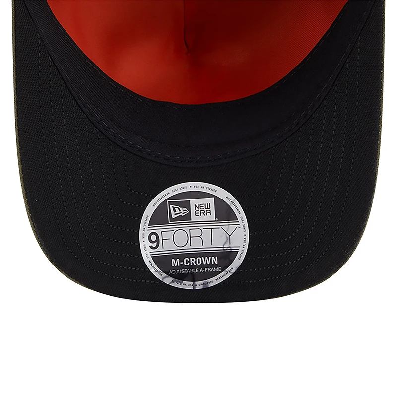 Casquette ajustable A-Frame 9FORTY olive New Era x Alpha Industries pour homme des Giants de San Francisco
