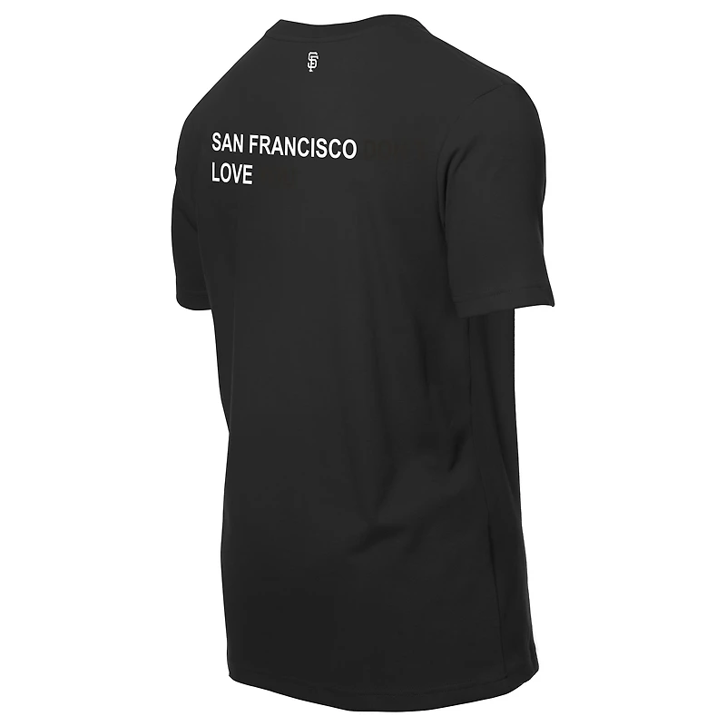 T-shirt noir New Era x j-FROST pour homme des Giants de San Francisco