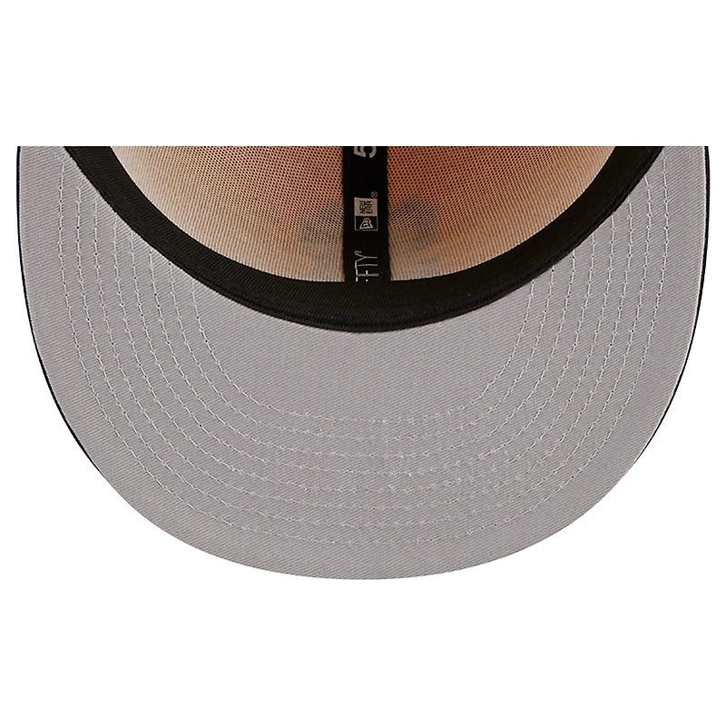 Men's New Era Yellow/Black San Francisco Giants Grilled 59FIFTY Fitted Hat