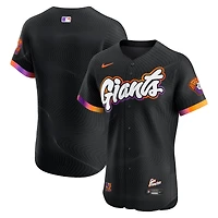 Maillot Nike City Connect Elite 2025 des Giants de San Francisco anthracite pour homme