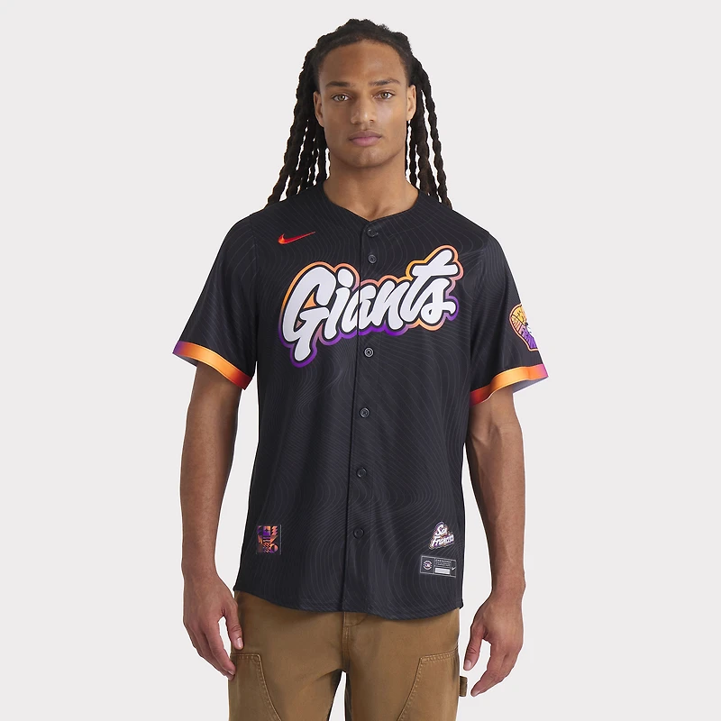 Men's Nike  Anthracite San Francisco Giants 2025 City Connect Limited Jersey