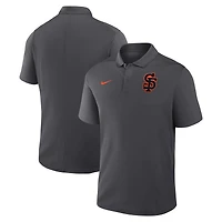 Men's Nike Anthracite San Francisco Giants Alternate Victory Dri-FIT Polo