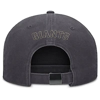 Men's Nike Anthracite San Francisco Giants Monotone Pro Adjustable Hat