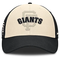 Casquette ajustable Nike Statement Club Performance pour homme, noir/naturel, des Giants de San Francisco