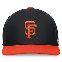 Men's Nike Black/Orange San Francisco Giants Two-Tone Snapback Hat