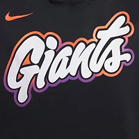Sweat à capuche sans manches Nike City Connect Authentic Collection Dri-FIT pour homme, noir, des Giants de San Francisco 2025