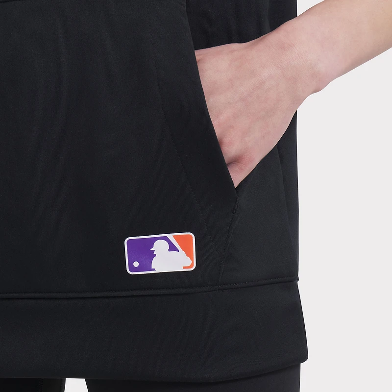 Sweat à capuche sans manches Nike City Connect Authentic Collection Dri-FIT pour homme, noir, des Giants de San Francisco 2025