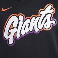 Sweat à capuche sans manches Nike City Connect Authentic Collection Dri-FIT pour homme, noir, des Giants de San Francisco 2025