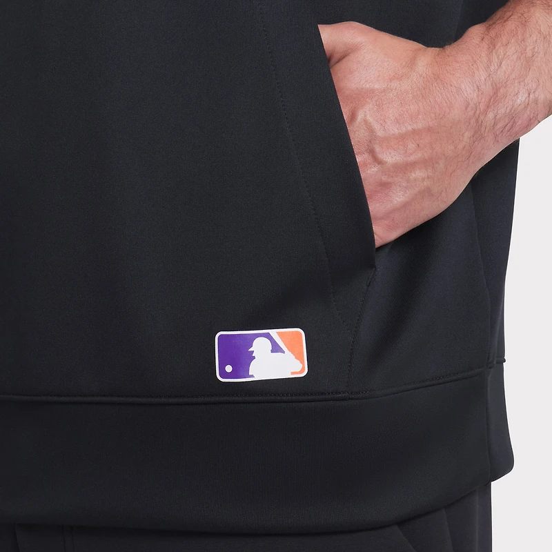 Sweat à capuche sans manches Nike City Connect Authentic Collection Dri-FIT pour homme, noir, des Giants de San Francisco 2025