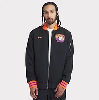 Veste aviateur entièrement zippée Nike noire City Connect Authentic Collection 2025 des Giants de San Francisco pour homme