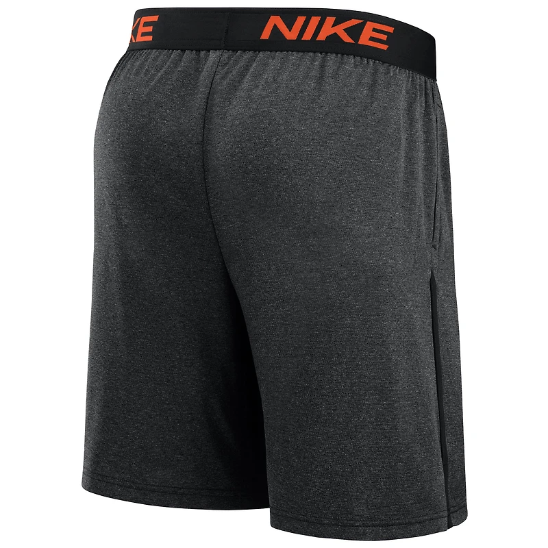 Short en tricot Nike noir pour homme, collection authentique City Connect 2025 des Giants de San Francisco