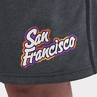 Short en tricot Nike noir pour homme, collection authentique City Connect 2025 des Giants de San Francisco