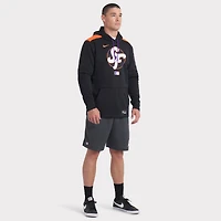 Men's Nike  Black San Francisco Giants 2025 City Connect Authentic Collection Performance Pullover Hoodie