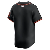 Maillot Nike noir San Francisco Giants Alternate Limited pour homme