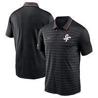 Polo Nike noir authentique City Connect Victory Dri-FIT pour homme des Giants de San Francisco