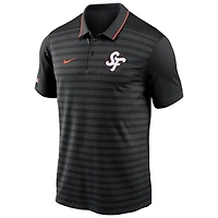 Polo Nike noir authentique City Connect Victory Dri-FIT pour homme des Giants de San Francisco