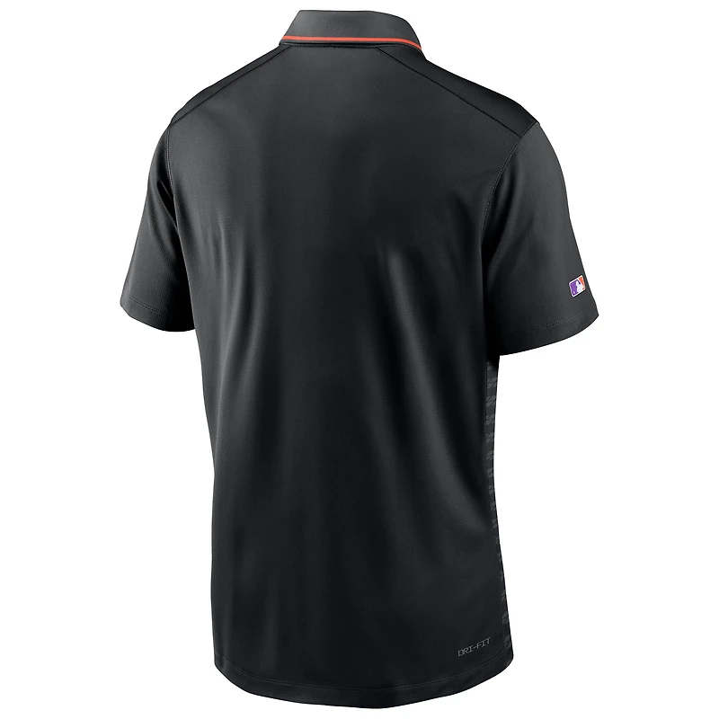 Polo Nike noir authentique City Connect Victory Dri-FIT pour homme des Giants de San Francisco