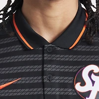 Polo Nike noir authentique City Connect Victory Dri-FIT pour homme des Giants de San Francisco
