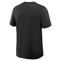T-shirt Nike noir San Francisco Giants Authentic Collection Early Work Tri-Blend Dri-FIT pour homme
